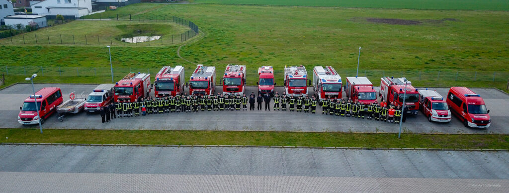 Gruppenbild der Samtgemeinde Feuerwehren